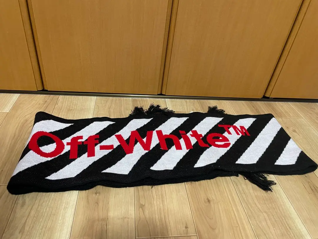 OFF-WHITE 17AW SEEING THINGS SCARF マフラー OFF-WHITE 17AW SEEING THINGS SCARF マフラー