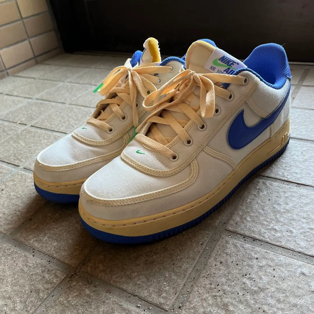 Thumbnail of Nike Air Force 1 White/Blue