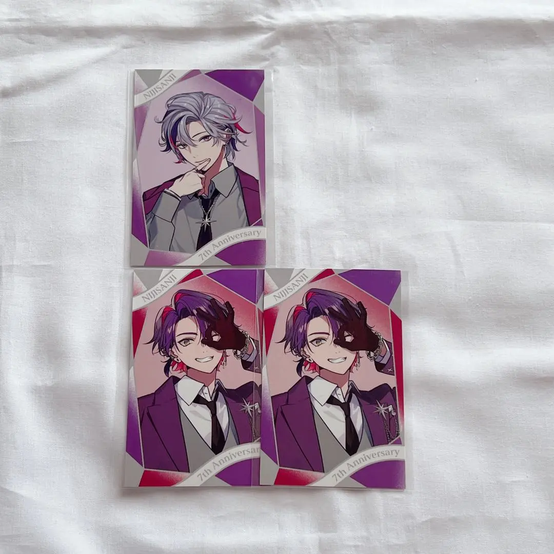 Thumbnail of Nijisanji 7th Anniversary Random Cheki-style Card: Minato Fuwa, Hibari Watara