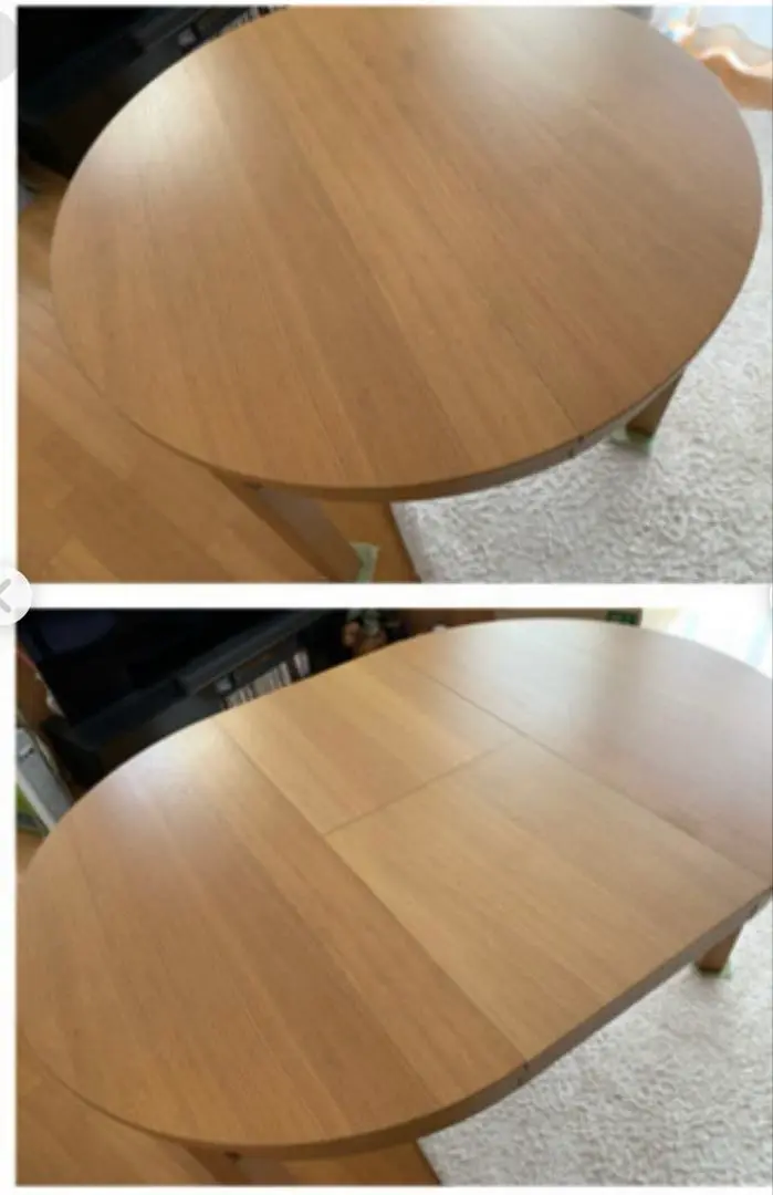 美品　送料込　IKEA ダイニング　テーブル　Bjursta 伸縮式　1人　2人 美品 送料込 IKEA ダイニング テーブル Bjursta 伸縮式 1人 2人