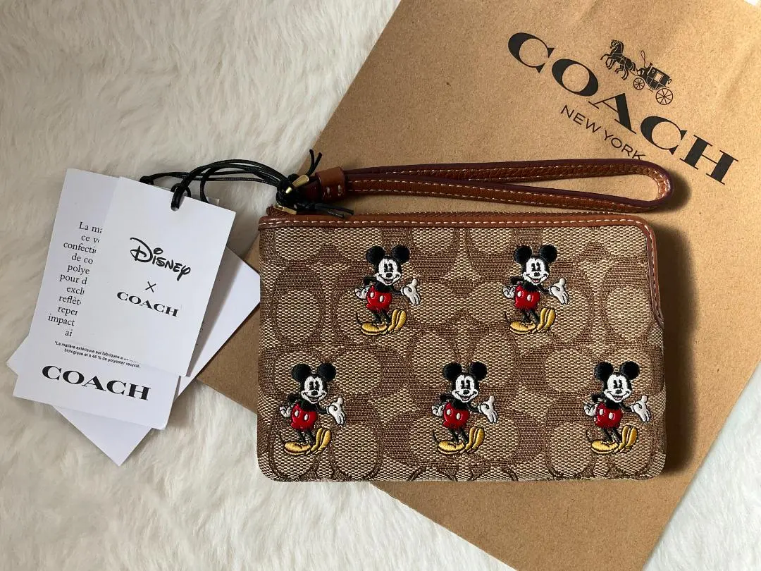 Thumbnail of Brand new DISNEY x COACH *Disney 100th Anniversary Wristlet