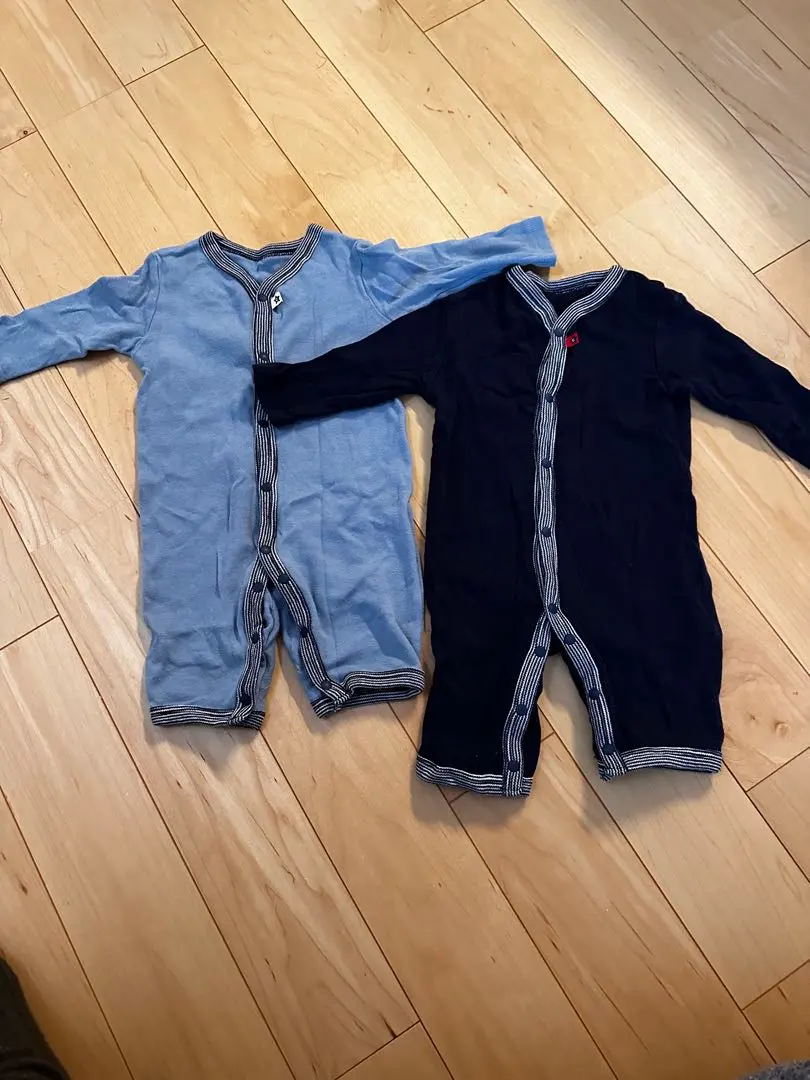 Thumbnail of Twin Set: Rompers, Size 70, Set of 2