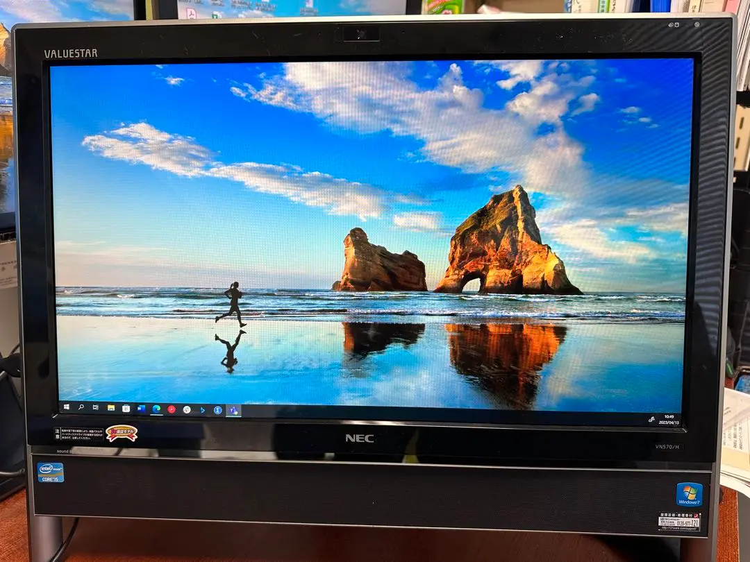 美品 NEC VALUESTAR PC-VN570 vn570BS1YW 本体 VALUESTAR NEC VALUESTAR(色:ワインレッド）VN570/F i5-2430M