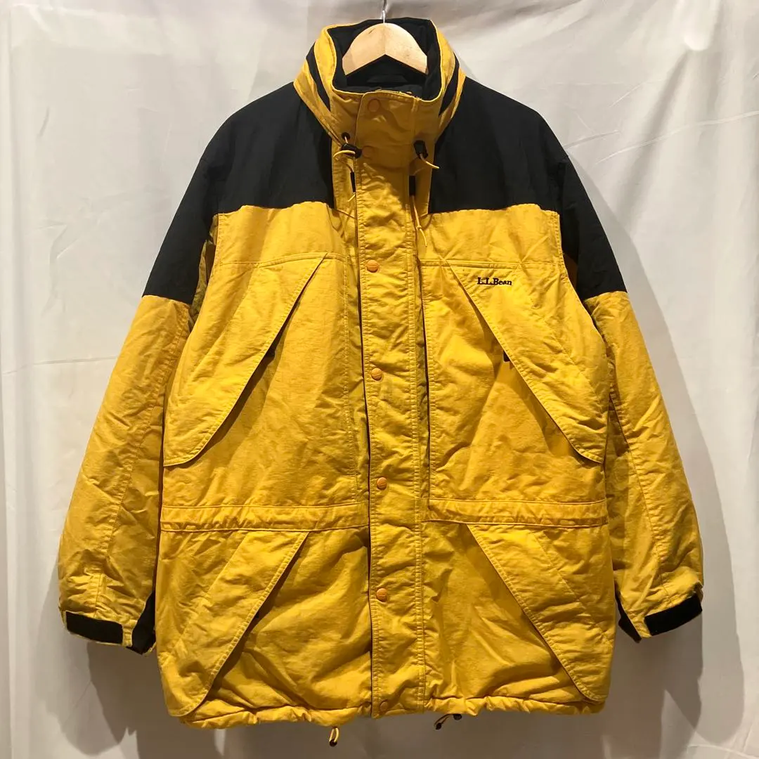 Thumbnail of L.L.Bean Thinsulate Insulated Jacket L Yellow Black Vintage Outdoor