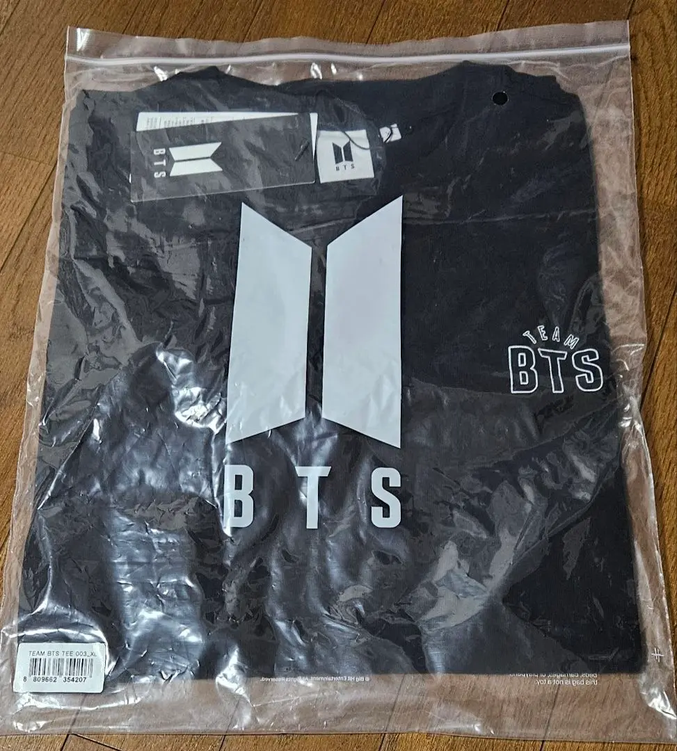 防弾少年団(BTS) - TEAM BTS Tシャツ Sサイズ　JK ジョングク　ラッキーボックス Team BTS Tシャツ JungKook