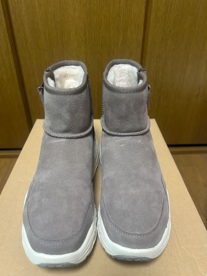 Thumbnail of UGG Gray Platform Mouton Boots, New with Tags