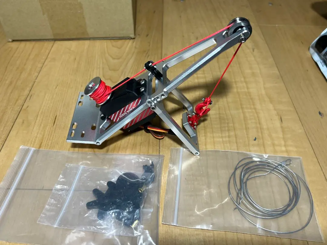 ラジコン用 ウインチ レスキュー ウインチ クローラー トラック Amazon | ラジコン 電動ラジコンカー用ウインチ 1:10 SCX10 D90