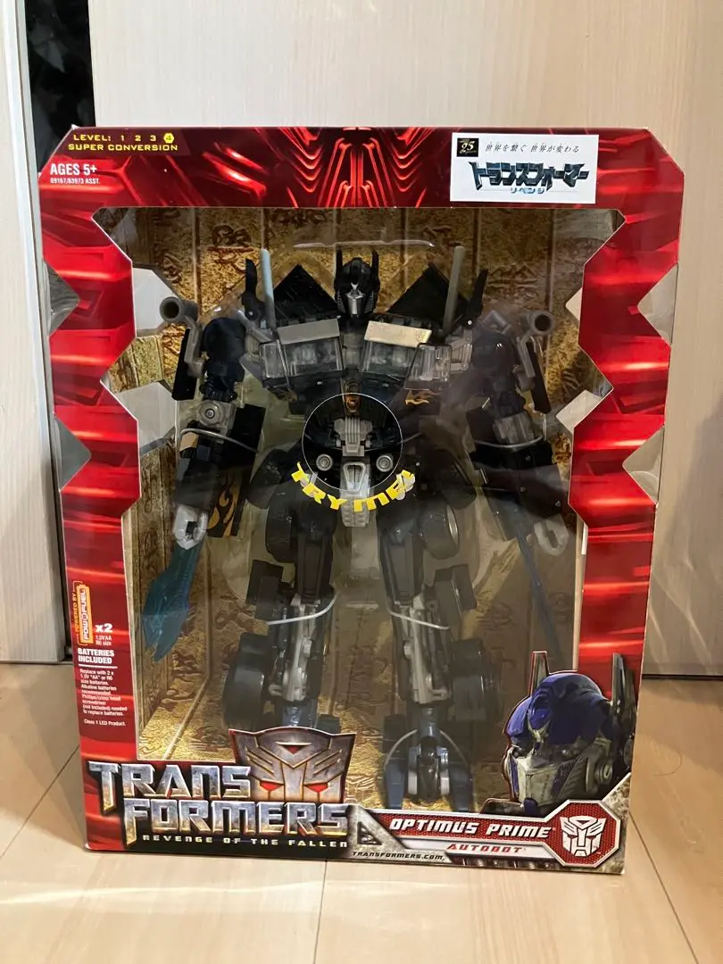 「トランスフォーマー」オプティマスプライム・ブラックバージョン　【中身未開封】 2025年最新】オプティマスプライム リベンジバージョンの人気