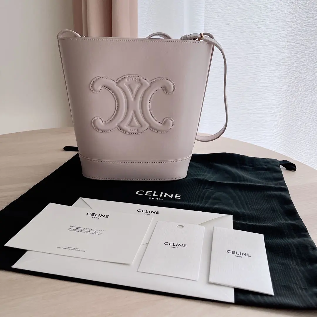Thumbnail of CELINE Small Bucket Cuir Triomphe / Smooth Calfskin