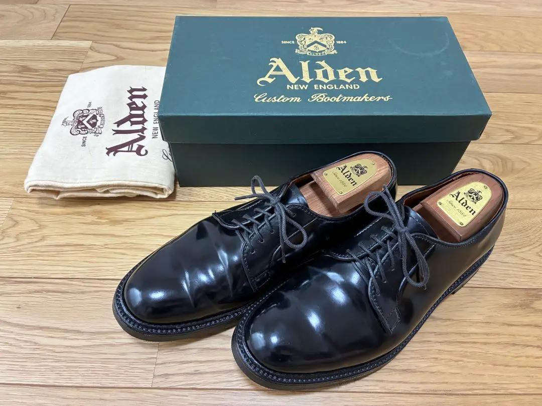 Alden ブラックスエード レースアップシューズ 7ハーフ 2025年最新】Alden カラー：ブラック系 その他の人気アイテム