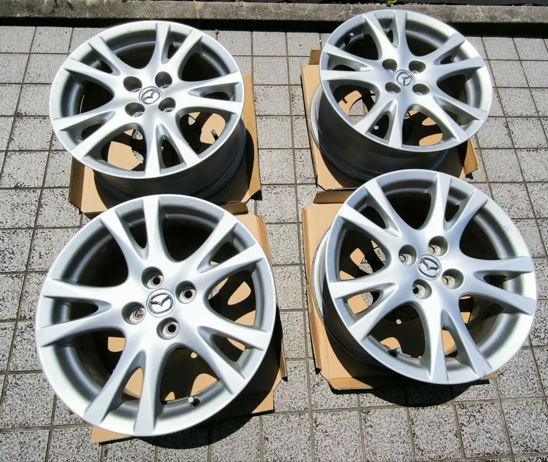 MAZDA2 純正 ホイール 2本セット 15インチ デミオ 程度良好品】マツダ2 MAZDA2 デミオ 純正 15in 5.5J +40 PCD100