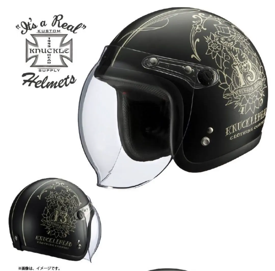 ナックルヘッド FLYWHEEL2 ジェットヘルメット NH- FLYWHEEL2-BROWN/IVORY FLYWHEEL2 バイク用ナックルヘッド