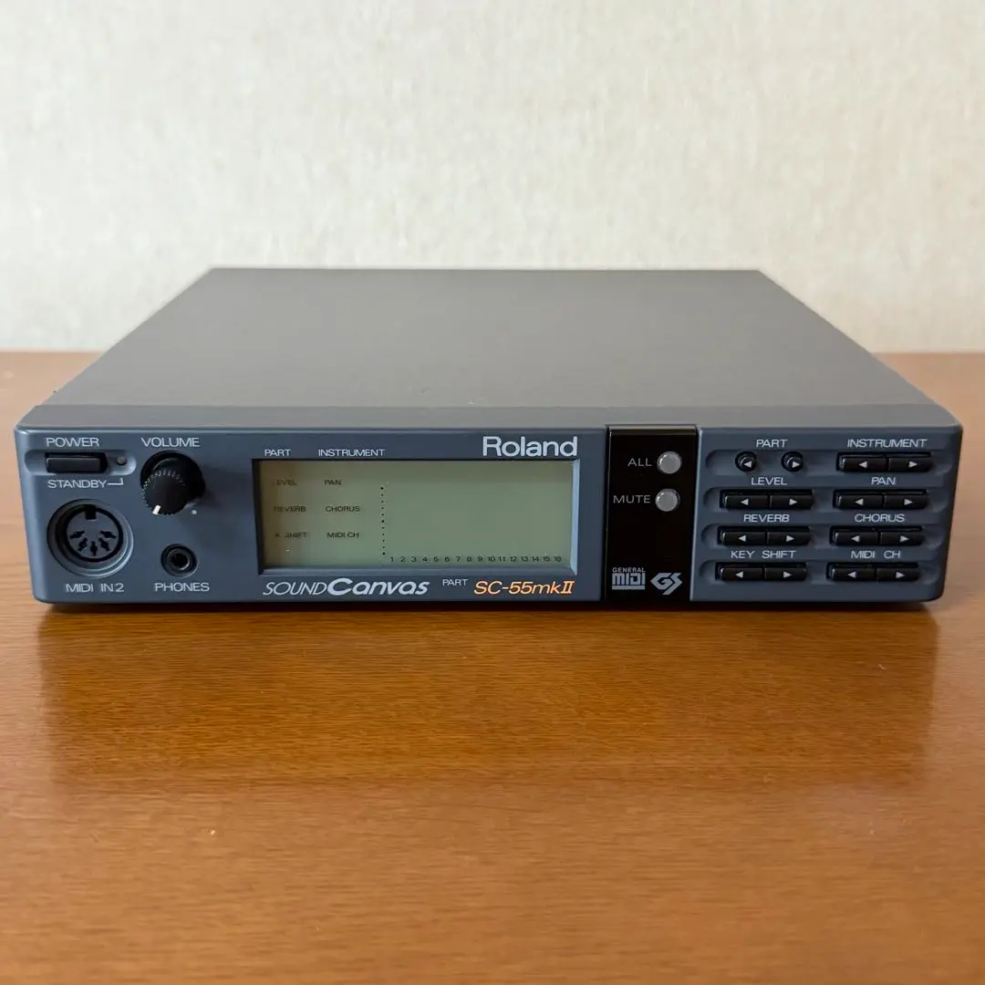 【美品・動作OK】Roland ローランド SC-55mk2 MIDI音源 Roland SC-55 mkII mk2 SOUND Canvas MIDI Sound Module | eBay