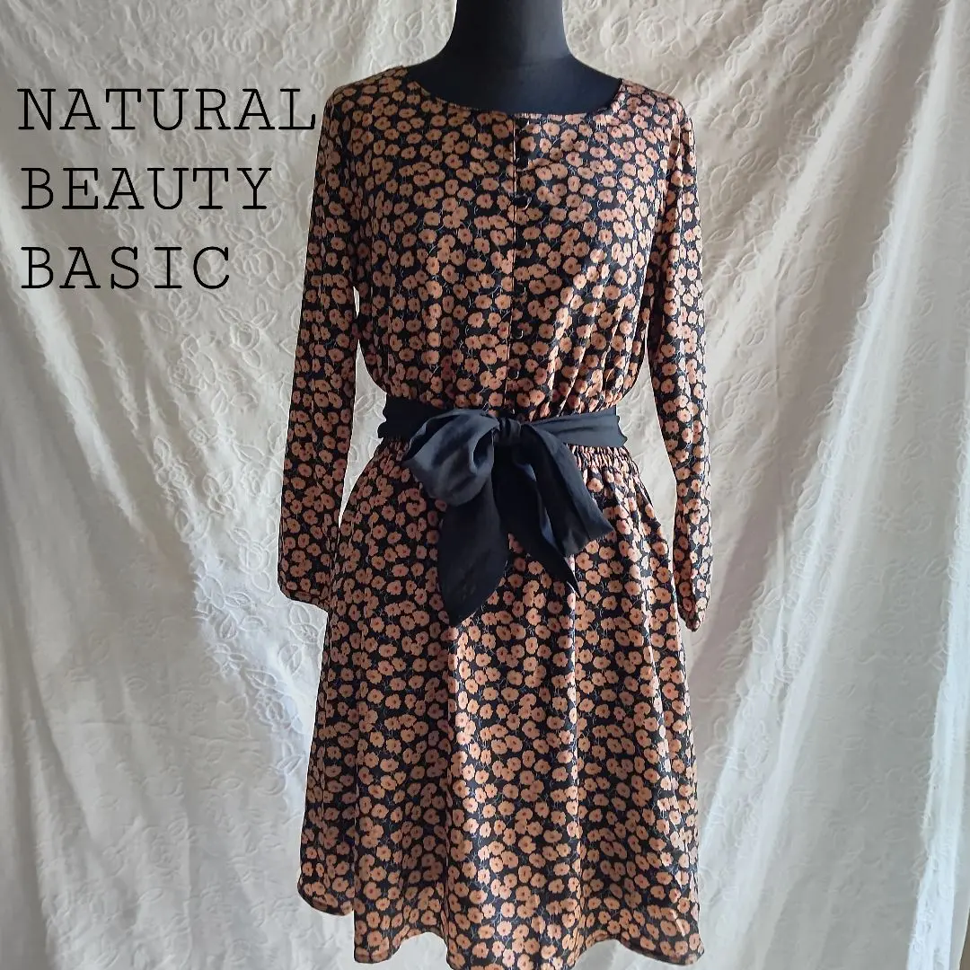 Thumbnail of Natural Beauty Basic Floral Dress, Small Floral Pattern, All-over Print