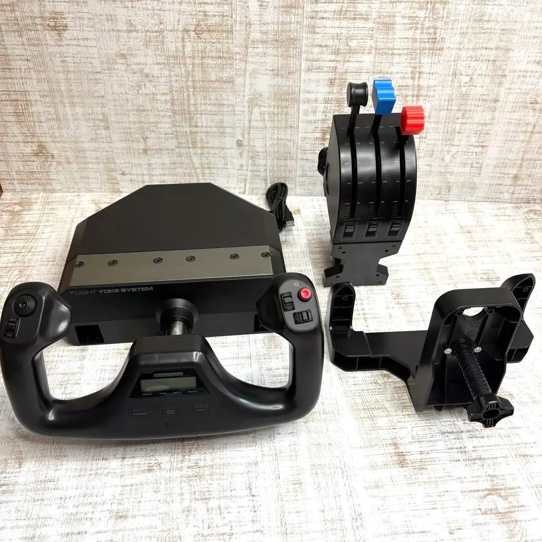 ドライバー付、動作確認済み Saitek フライトヨーク Flight Yoke Amazon.co.jp: Saitek (サイテック) 