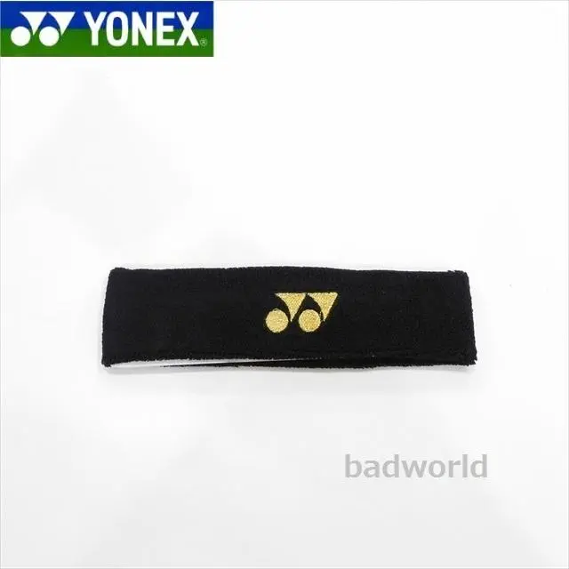 新品/⑥/YONEX/黑金/頭帶/髮帶/黑色/Black/海外 的縮圖