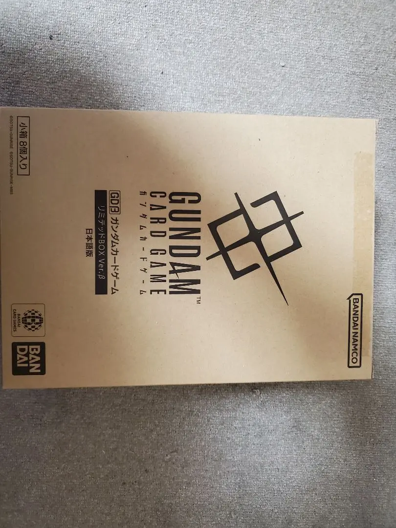 ガンダムカードゲーム　リミテッドbox ver.β 1カートン　新品未開封BOX Amazon.co.jp: 【未開封品】ガンダムカードゲーム リミテッドBOX