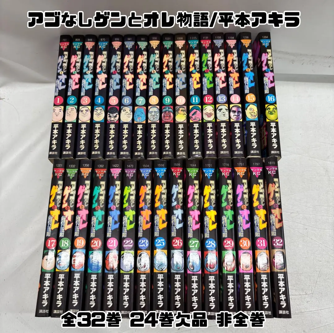 平本アキラ アゴなしゲンとオレ物語フィルムコミック 全巻セット アゴなしゲンとオレ物語（14）』（平本 アキラ）｜講談社