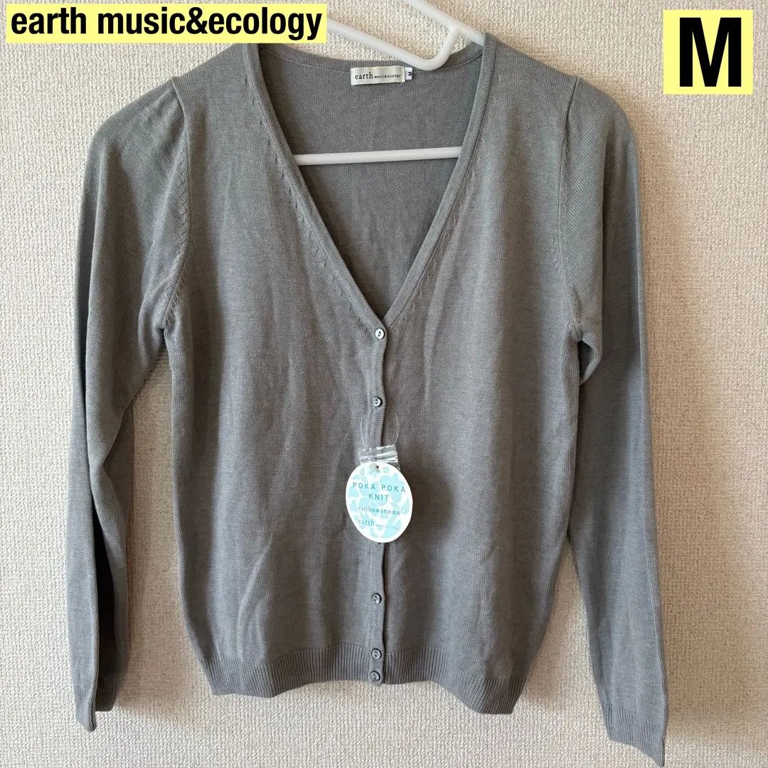 ★earth music&ecology★ 女士 ★針織衫★ M ★灰色★ 的縮圖