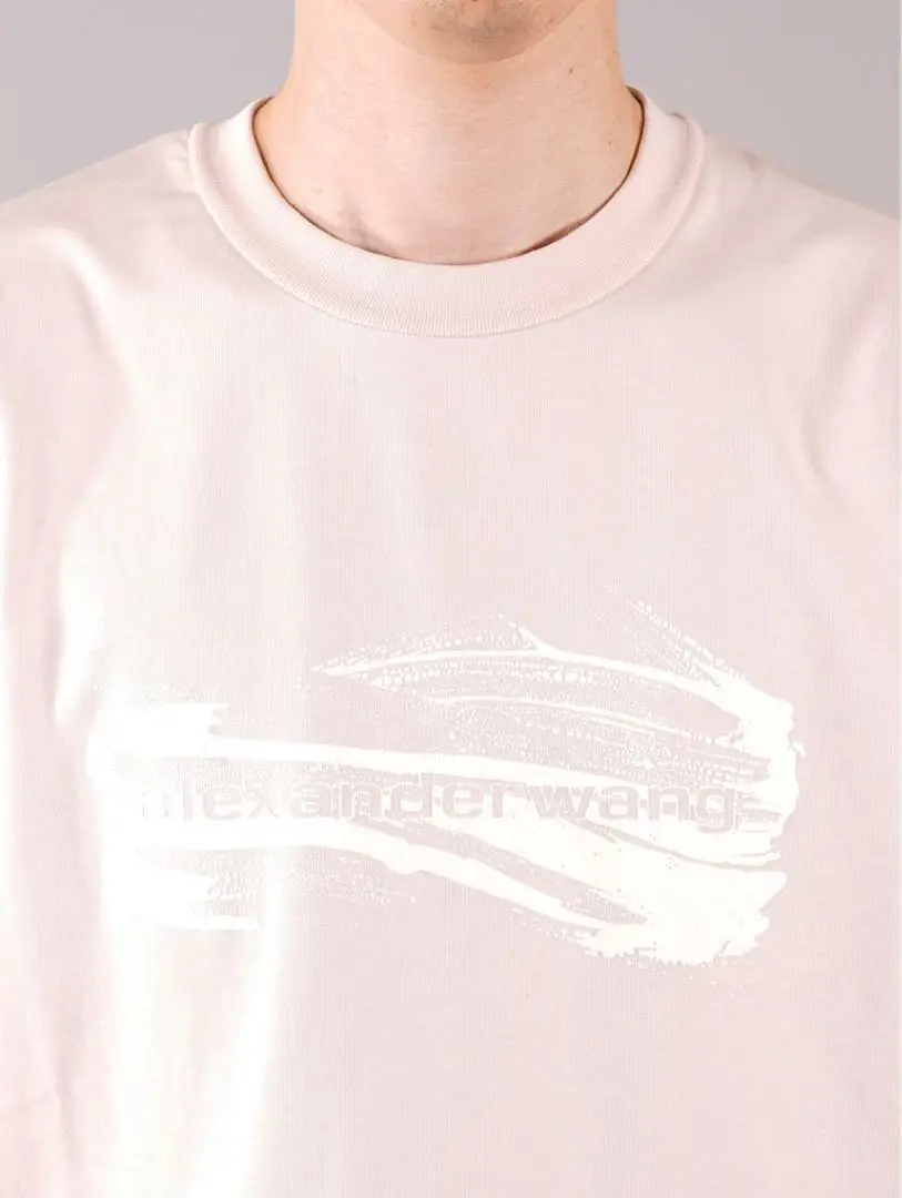 AlexanderWang 半袖クルーネック Tシャツ ピンク ALEXANDER WANG(アレキサンダーワン) Tシャツ ピンク サイズ M