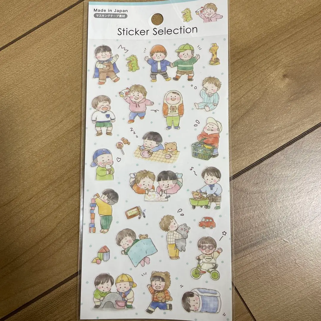 Thumbnail of Seria, children, boys, young boys, stickers, set