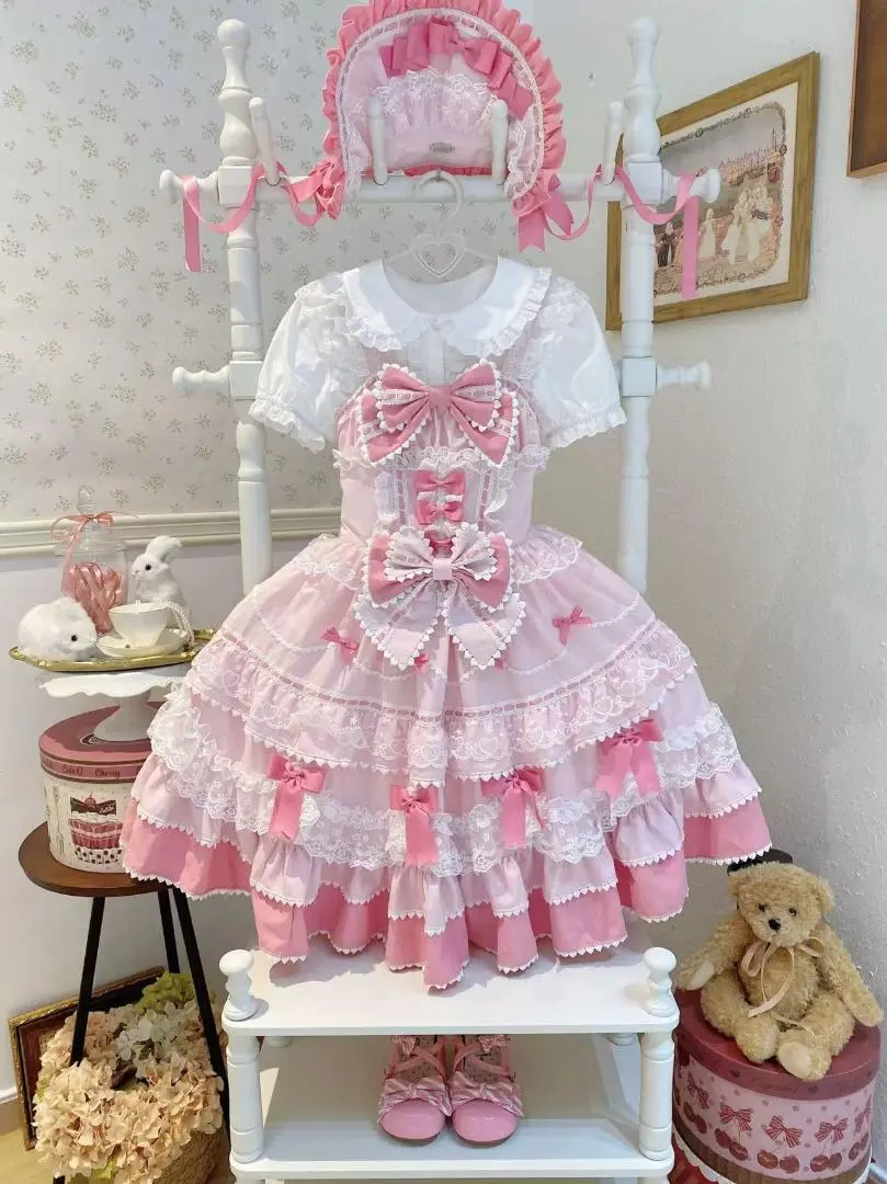 Thumbnail of Lolita Dress, Cute JSK, Suspender Dress, Idol Outfit, Cosplay, Sweet Lolita