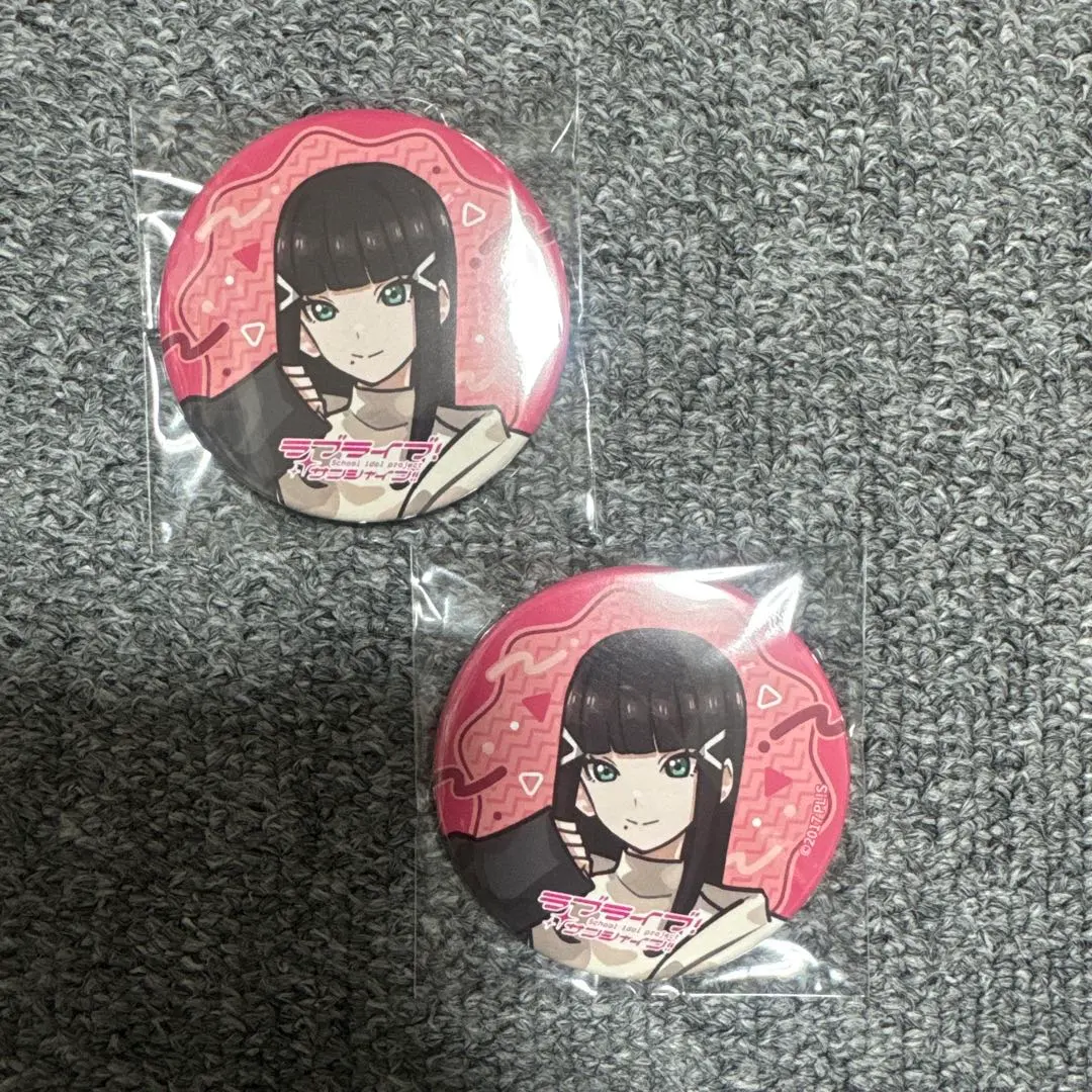 Thumbnail of Love Live! Numazu Local Love Festival Aqours Dia Kurosawa Can Badge Set of 2