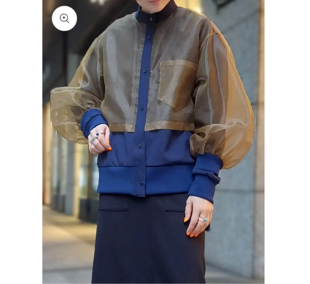 クリーニング済☆30 THIRTY 1% シュウヘイオガワ　フリンジ　ブラウス 2025年最新】1% SHUHEI OGAWA レディース 長袖 シャツ・ブラウス
