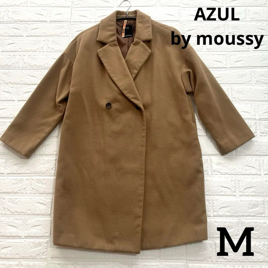 Thumbnail of AZUL by moussy Chester coat long coat M camel