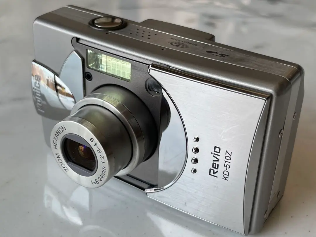 O17178 動作品 KONICA デジタルカメラ KD-510Z コニカ Konica Revio KD-510Z コンパクトデジタルカメラ - メルカリ