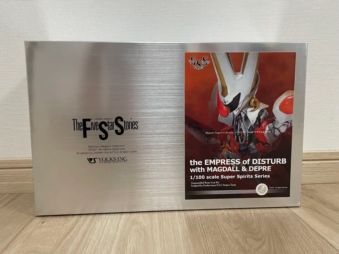 プラモデル　1/100 ジ・エンプレス with マグダル＆デプレ 「ファイブスター物語」 SUPER SPIRITS SERIES レジンキャストキット SSS 1/100 ジ・エンプレス with マグダル＆デプレ | ボークス