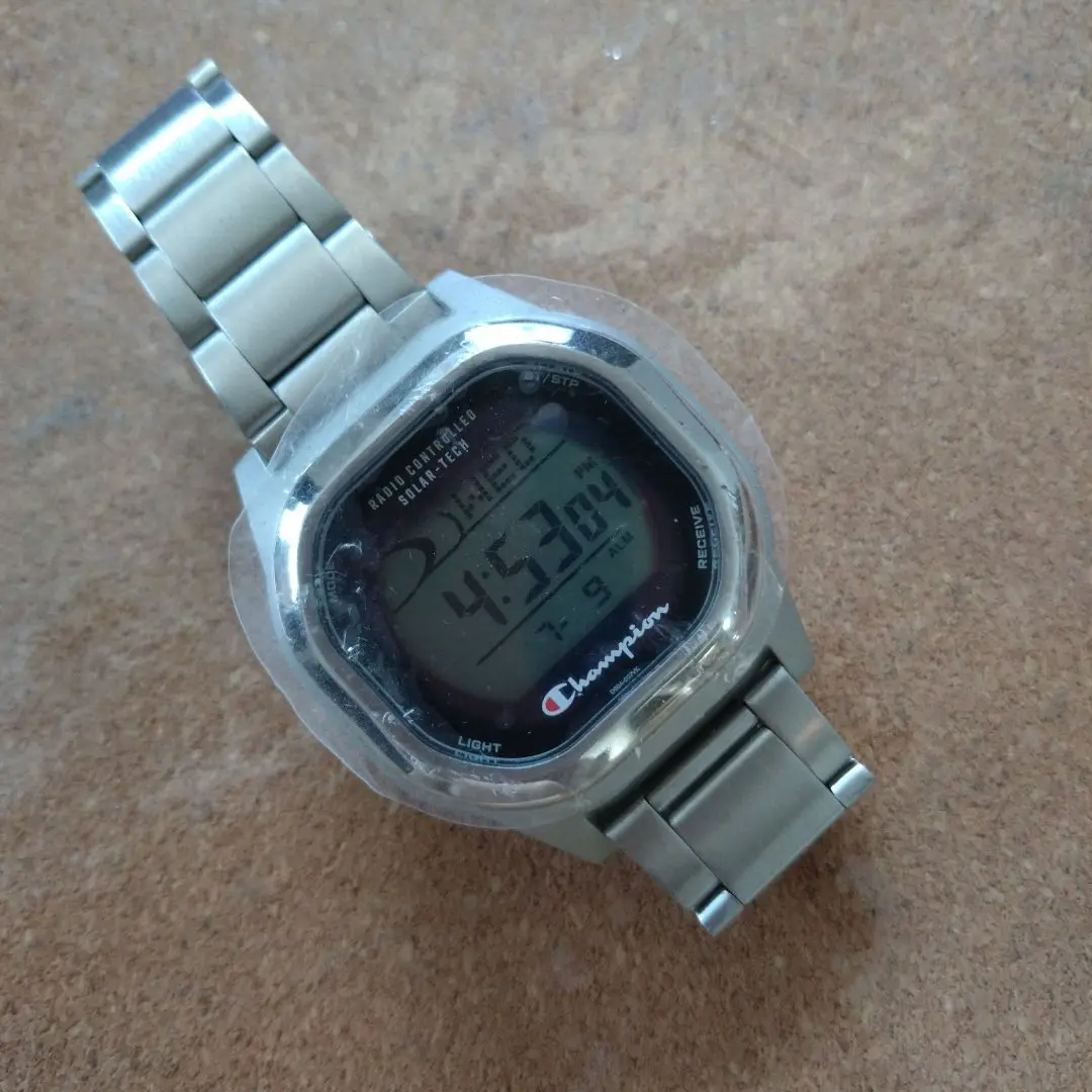 【新品・未使用】Champion ソーラー電波腕時計 SL-0016A シルバー 2025年最新】Champion 腕時計(デジタル)の人気アイテム - メルカリ