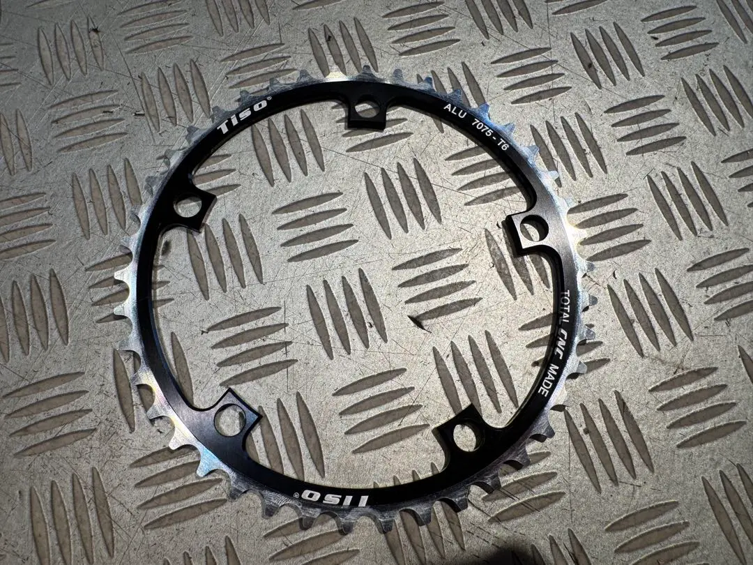 TISO チェーンリング 56T PCD135mm 10速用 (アウターのみ)