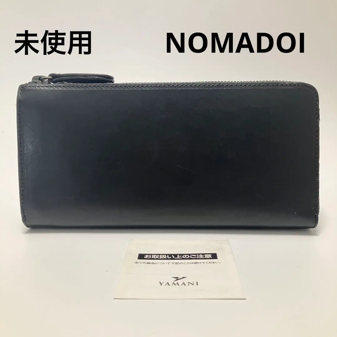 未使用品 NOMADOI PENNSYLVANIA ブラック 長財布 2025年最新】NOMADOI カラー:ブラック系 長財布の人気アイテム