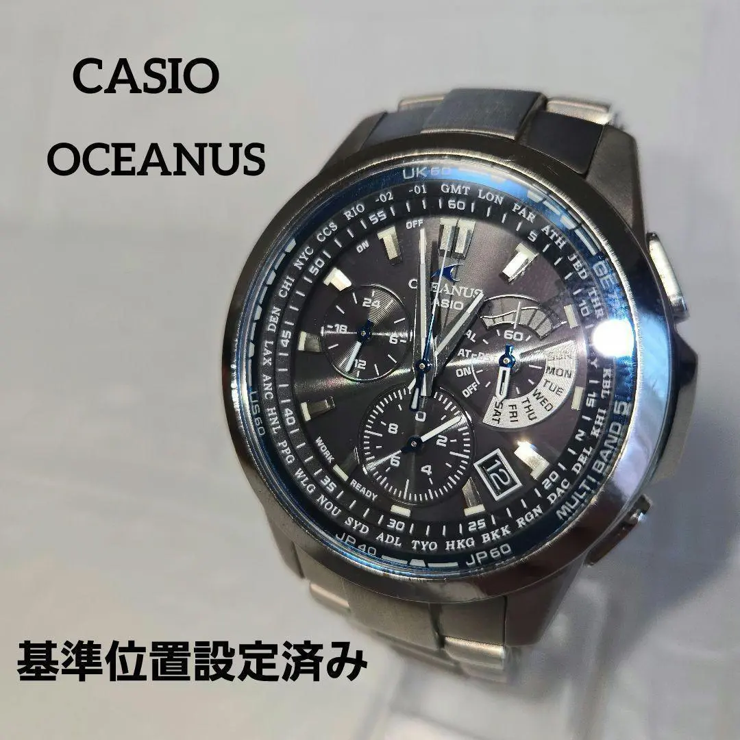 紅狼 カシオ　オシアナス　OCW-M700 稼動品 2025年最新】カシオ オシアナス ocw-m700の人気アイテム - メルカリ