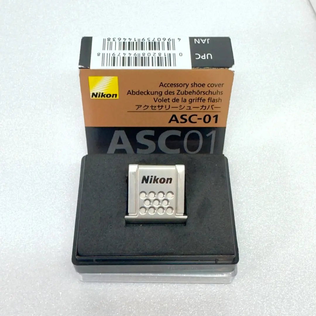廃盤品 Nikon ASC-01ゴールド アクセサリーシューカバーASC01GL ニコン、ゴールド採用の「ステンレス製アクセサリーシューカバー