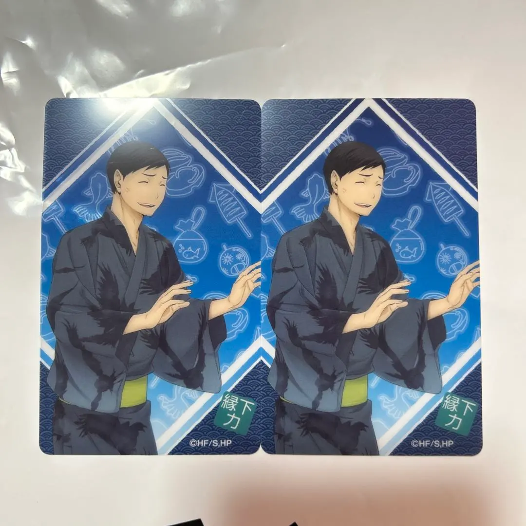 影山飛雄魚籤　透明卡　緣下 的縮圖