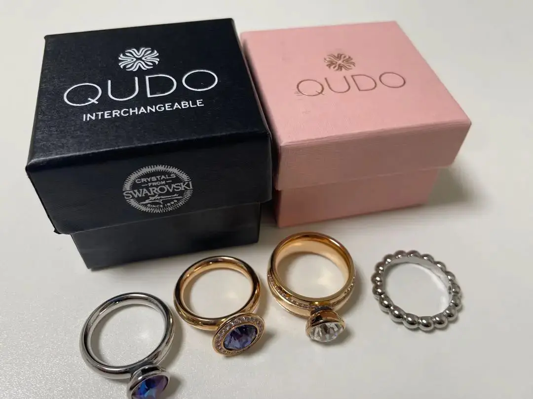 qudo　インターチェンジャブルリング　他 ４点セット qudo インターチェンジャブルリング 他 4点セット