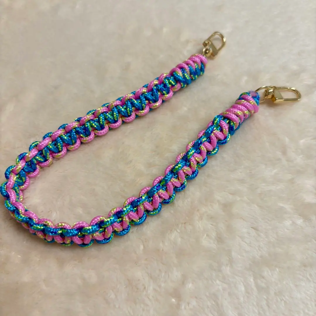 傘繩編織手機掛繩 的縮圖