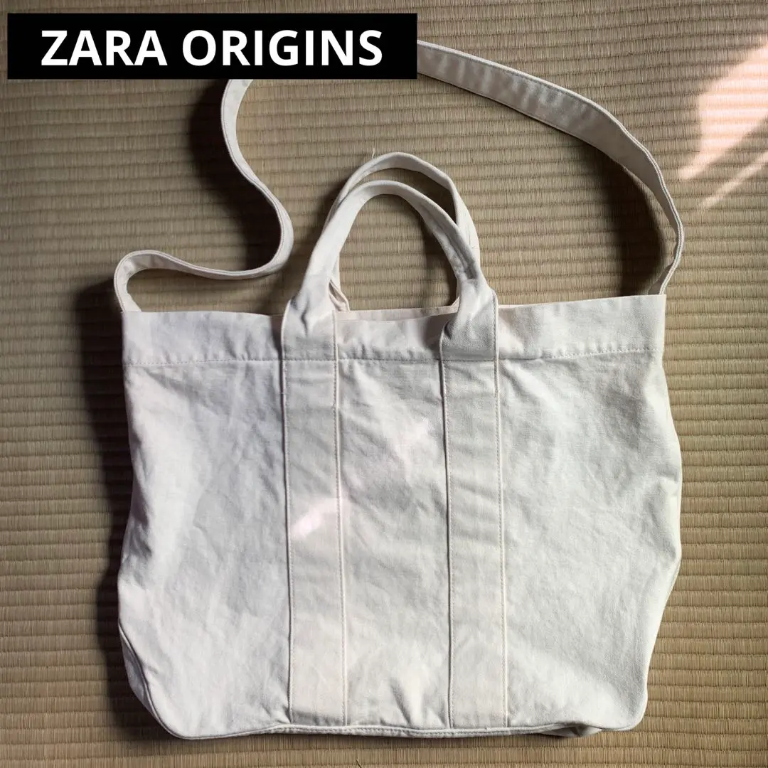 ★ZARA★ファブリックトートバッグ エクリュ ファブリックトートバッグ - エクリュ | ZARA Japan / 日本