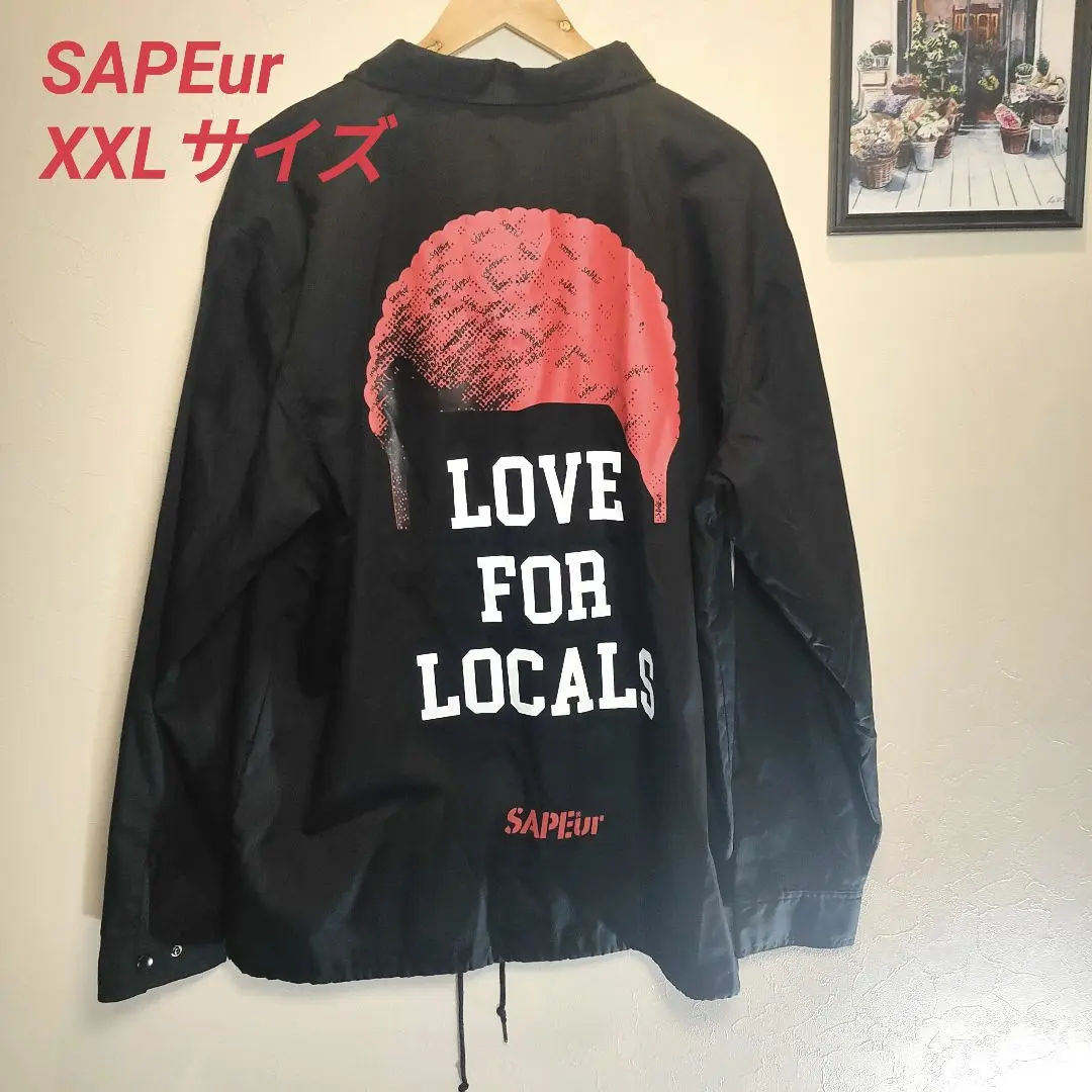 極美品　SAPEur LOCALS JKT コーチジャケット 極美品 SAPEur LOCALS JKT コーチジャケット - メルカリ