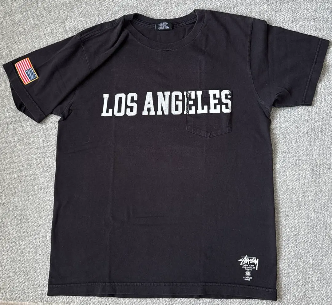 Thumbnail of Stussy LOS ANGELES T-shirt, Black, Size M