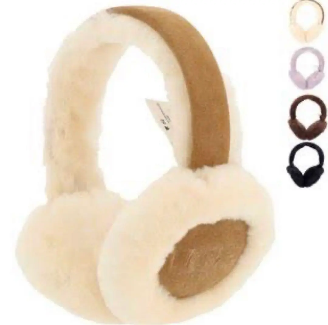 新品未使用　UGG Bluetoothイヤーマフ クリーム色　ヘッドホン UGG イヤーマフ ugg アグ 耳当て Bluetooth ヘッドフォン機能