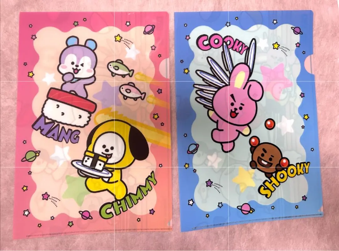 Thumbnail of Kura Sushi BT21 Clear File Set (2 Files)