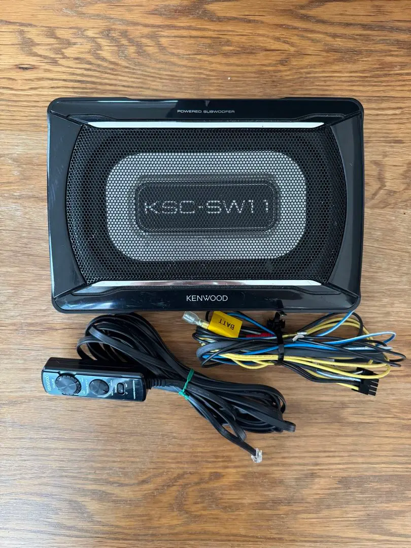 美品⭐︎ケンウッドksc-sw11 中古 楽天市場】KENWOOD ケンウッド/サブウーファー/KSC-SW11
