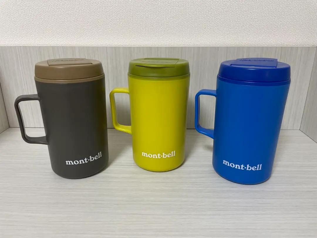 mont-bell チタンサーモマグ220と300 新品　2個セット Amazon | モンベル(mont-bell) チタンサーモマグ220 220ml