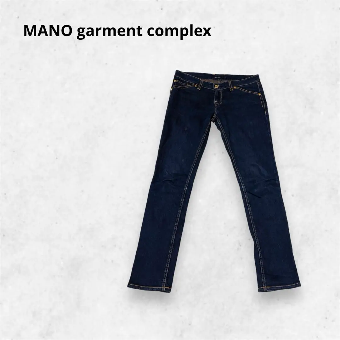新品　MARNO Lula denim pants デニム　size0 marno 丸林広奈 Lula denim pants サイズ1 - メルカリ