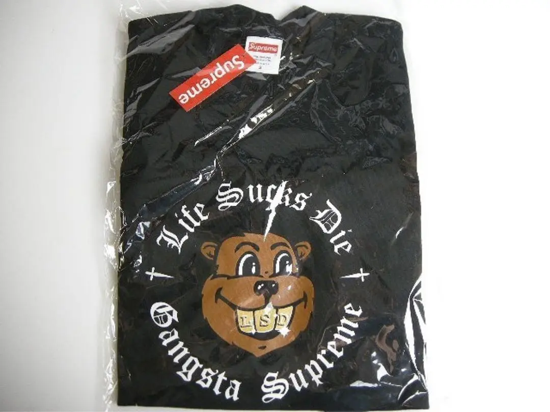【本物保証 /関税・送料無料】Supreme Life Sucks Die Tee Supreme Life Sucks Die Tee Black Men's - FW18 - US