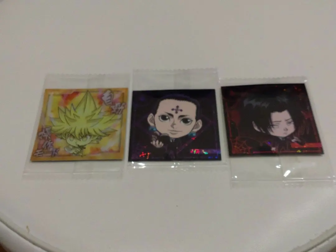 Thumbnail of Hunter x Hunter Wafer Seal - Chrollo, Feitan, Shalnark - Set of 3