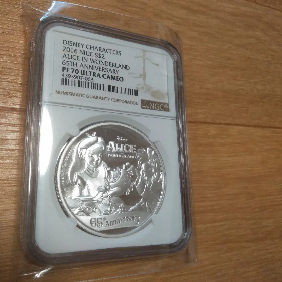保証書付2020年 ニウエ ディズニー ミッキー コイン　純銀　銀貨　金貨 保証書付2020年 ニウエ ディズニー ミッキー コイン 純銀 銀貨